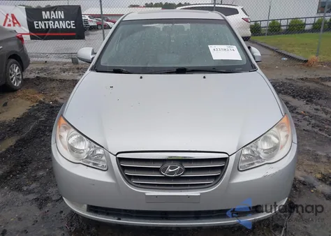 2008 Hyundai Elantra Gls/Se from USA, damaged, VIN KMHDU46D88U553938